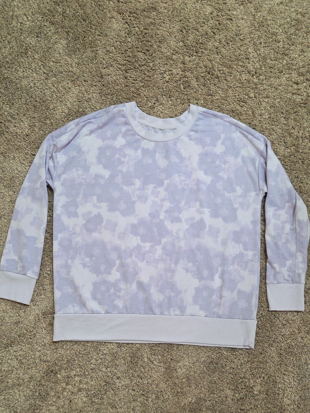 Mondetta Women's Floral Crewneck Sweater Size XL